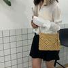 Модные тканые сумки на плечо, соломенные летние женские тканые сумки через плечо, пляжная дорожная сумка, женская сумка, женские сумки-мессенджеры Bolsa
