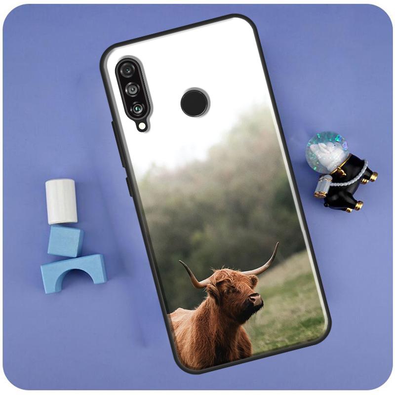 Highland Cows For Huawei Nova 3i 7i 8i 11i 12i 9 10 SE Y60 Y61 Y70 Y72 Y73 Y90 Y91 P20 P30 P40 Lite Case