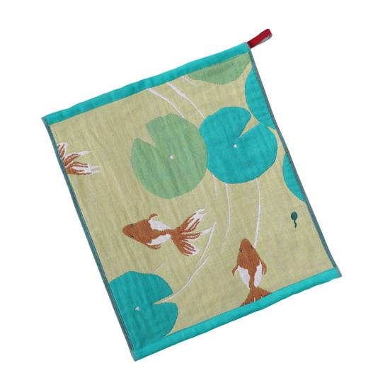 Полотенце Многоразовое Хлопковое Кухонные Полотенца Высоко Впитывающие Марлевая Ткань Мягкое Прочное Двойная Прострочка Края Ручная Роспись