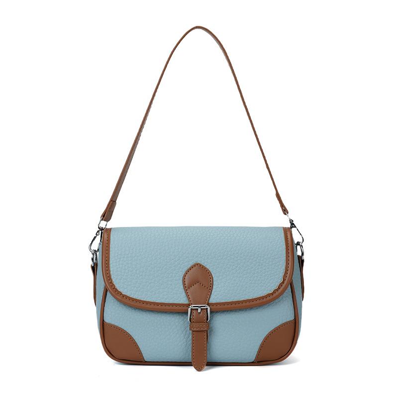 Ретро маленькая сумка женская сумка лето новая мода сумка через плечо модная кроссбоди контрастного цвета маленькая квадратная сумка тренд