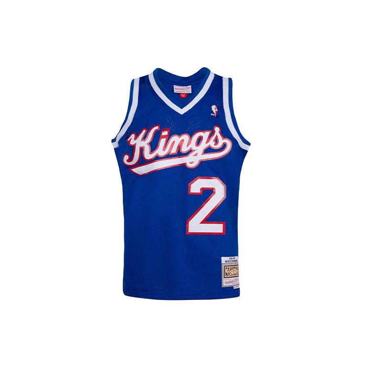 Mitchell & Ness Баскетбольная майка Мужская Синяя SMJYCP20017-SKIROYA92MRH