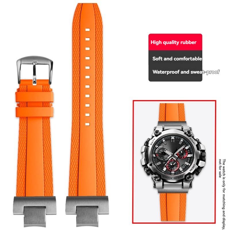 Для Casio G-SHOCK серия 5672 MTG-B3000 модифицированные модные аксессуары ремешка для часов со быстросъемным креплением из фторкаучука