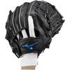 MIZUNO Defensive Gloves JM Baseball/Softball Jr. Left-Handed, 1EJEY330, Size, White/Black/Gold