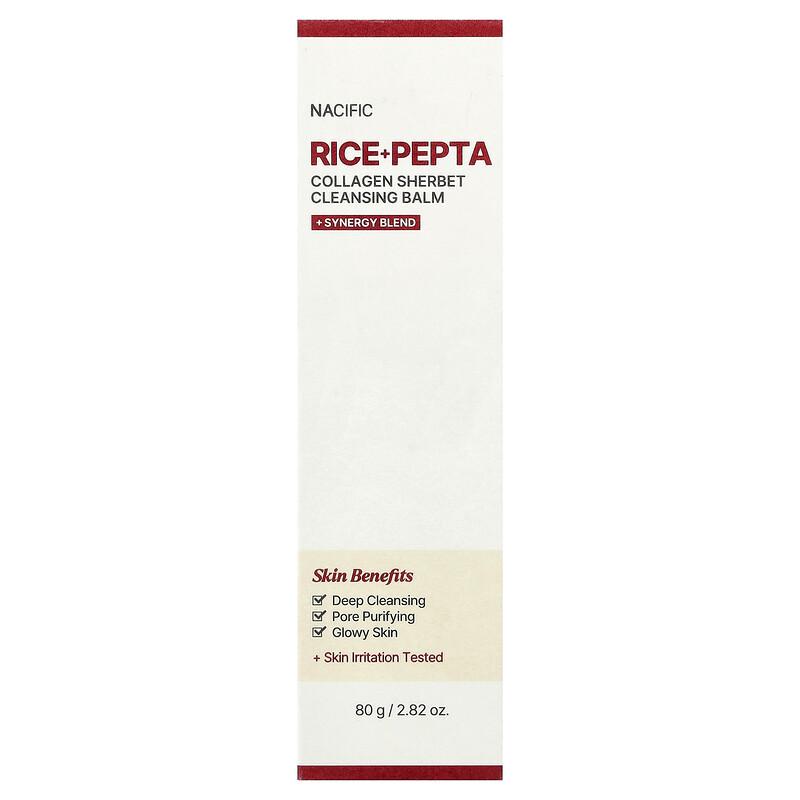 Rice + Pepta Collagen Sherbet Cleansing Balm, 2.82 oz (80 g)