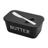 Rectangular Butter Storage Box Plastic Cheese Dish Multi-functional Butter Container  Refrigerator