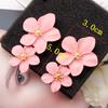 Trendy Flower Earrings Flowers Sstuds Earrings For Women Wedding Party Jewelry Boho Metal Earrings Female
