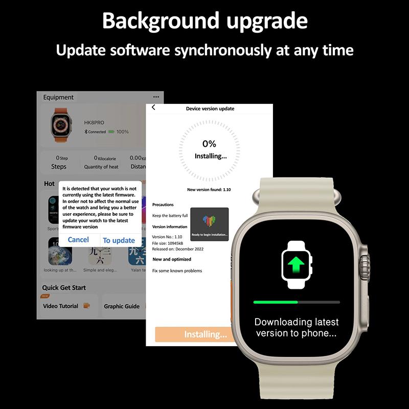 2023 Новые мужские смарт-часы HK10 AMOLED HD с высоким разрешением экрана и высокой частотой обновления, женские смарт-часы с защитой от влаги IP68, поддержкой Bluetooth, вызовов по NFC.