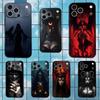 Готический Арт Чехол-Ведьма Для iPhone 15,16,12,14,17,13,11,Plus,Pro Max,8,7,XR,SE,XS,X,Mini,Мягкий Силикон Черный