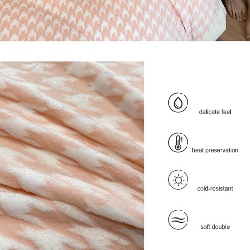 Зимняя утолщенная теплая молочная бархатная кровать, четыре комплекта простых детских бархатных простыней с тысячами птиц