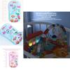 Fitness Newborn Rack And Interactive Pedal Piano Toy With Lights Music And
