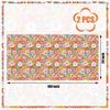 Augisteen 2 PCS Groovy Tablecloth Plastic Boho Daisy Table Covers Daisy Flower Tablecloth Hippie Retro Floral Disposable Tablecloths Waterproof for