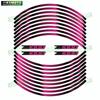 For Z1000 Z 1000 reflective motorcycle accessories 17 inch front and rear wheel decals hub modified wheel rim sticker decoration