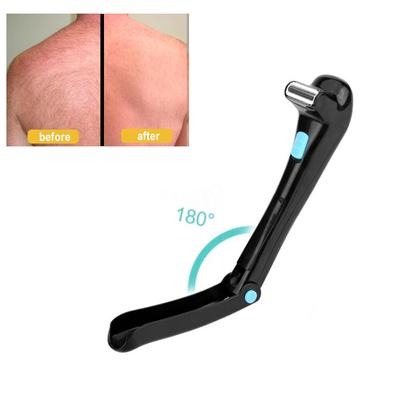 Профессиональная электрическая бритва для волос на спине, бритва для депиляции, беспроводной складной триммер для волос на теле, инструмент для удаления волос «сделай сам»