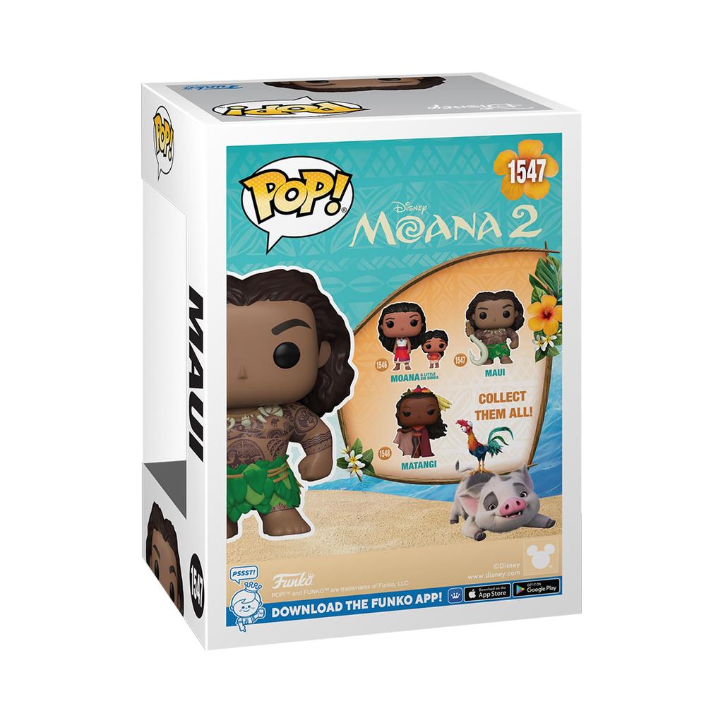 Фигурка удочки Disney Moana Maui Funko MAUI С РЫБОЛОВНЫМ КРЮЧКОМ Moana 2 Disney Funko POP!