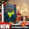 24PCS 2D Flat Cocktail Ornaments Advent Countdown Calendar 2D Cocktail Ornaments Advent Countdown Calendar Xmas Surprise Gifts