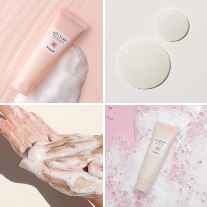 heimish All Clean Gentle Exfoliating Gel Cleanser 130ml +RANDOM GIFT