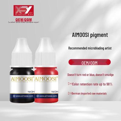 Пигмент для полуперманентного макияжа для микроблейдинга бровей и татуажа губ - Эмульсия на растительной основе