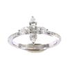 Monaco Personalized Four-leaf Clover Design 925 Silver Ring Women's Silver A17968OX