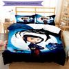 3pcs Coraline Bedding Set Duvet Cover Closure Includes 1 Duvet Cover & 2 Pillowcases, Soft and Comfortable for All Seasons.