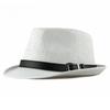 Summer Straw Hat Male Korean Fashion Hat Female Sun Visor British Retro Gentleman Jazz Hat