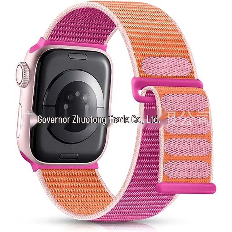 Совместимый Apple iWatch11 Двухсекционный Нейлоновый Петлевой Ремешок Ultra3 Плетеный Ремешок