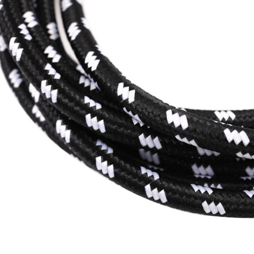 Electric Guitar Cable Wire Cord 3M 6M No Noise Shielded Bass Cable Braided Coat