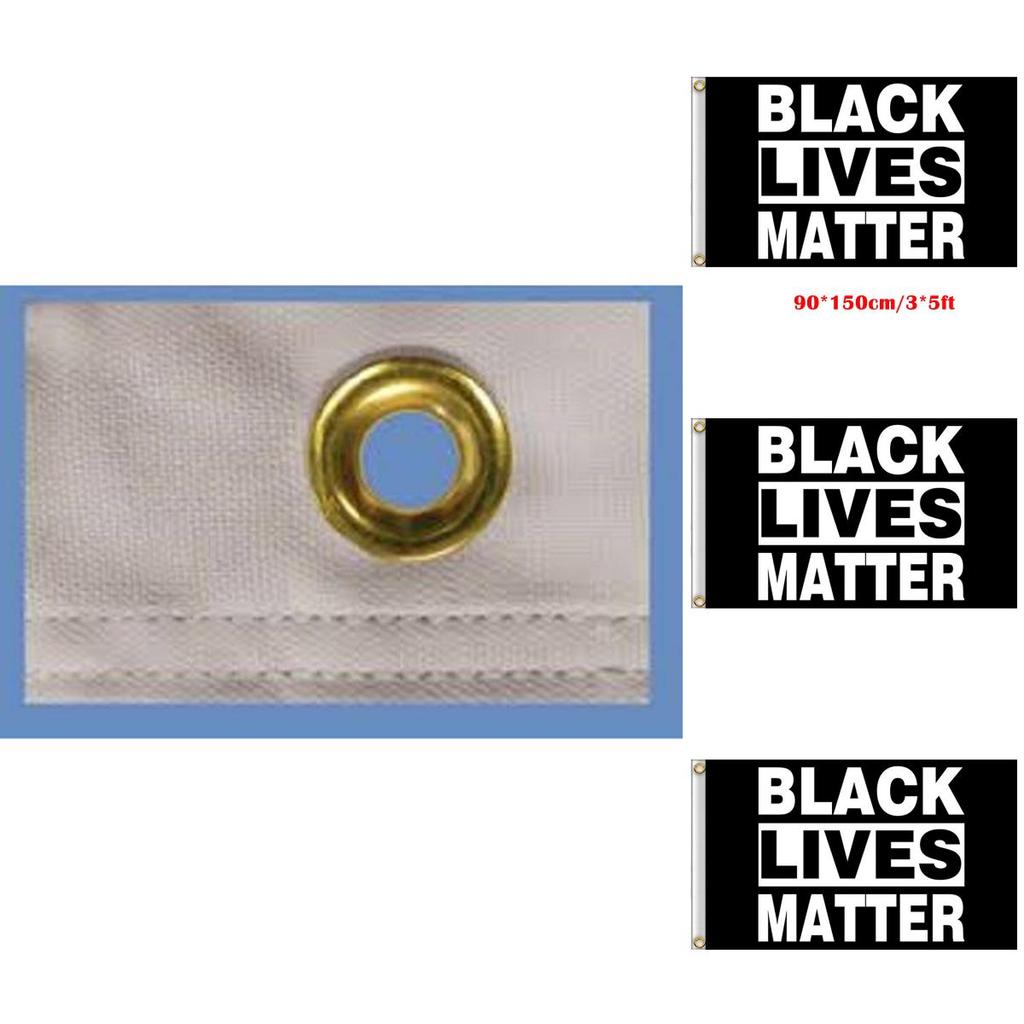 Яркий флаг Black Lives Matter размером 3x5 футов, изготовленный из легкого и прочного полиэстера