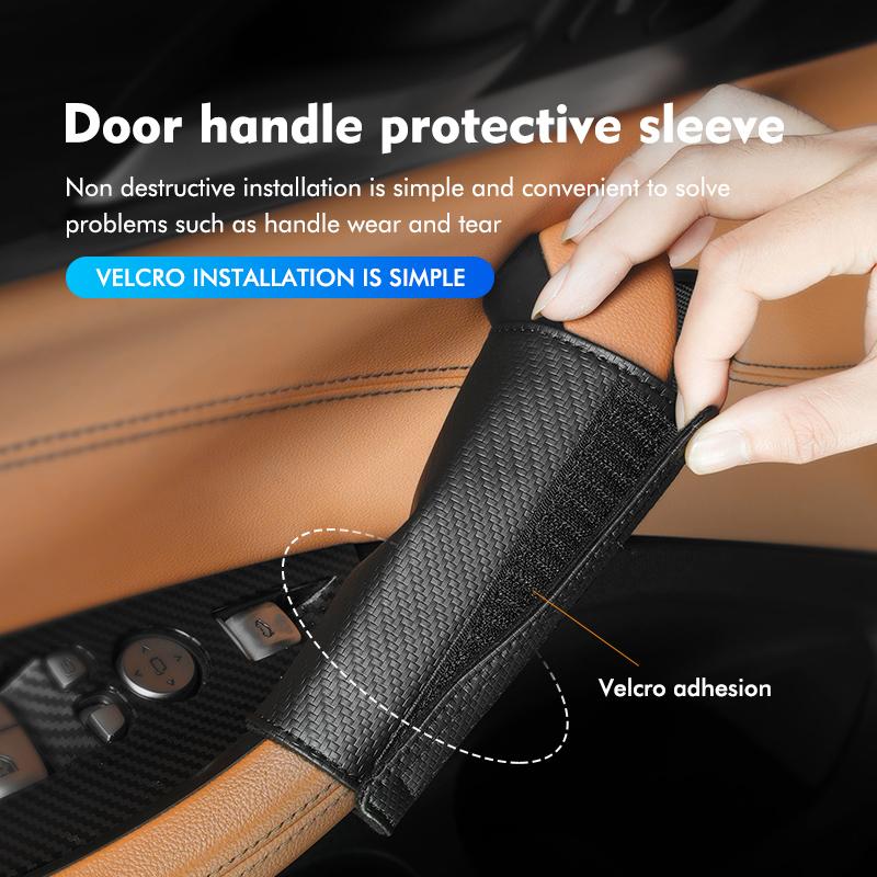 For KIA Car Handle Protective Cover Roof Handle Covers Auto Interior Accessories K5 K2 Optima Soul Spectra Niro Cadenza SephiaCH3