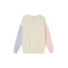 Nike Color Block Crewneck Sweatshirt Women Tops White DJ6946-156