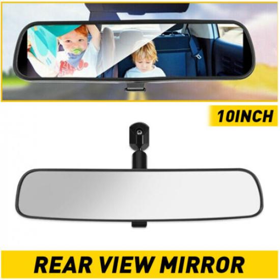 10" Rear View Mirror Interior On Car Replacement Day Night Black Universal