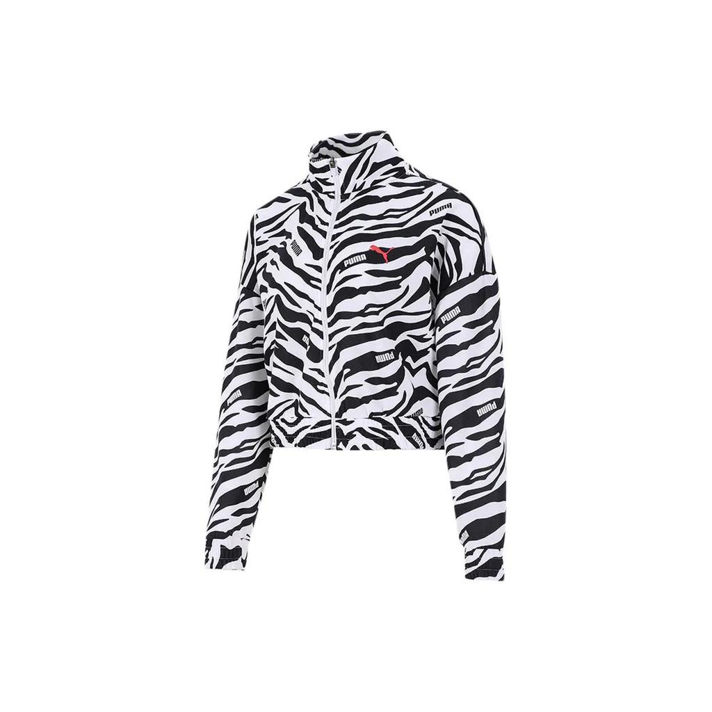 PUMA Jackets Women's Black Stand Collar Moderate Other (Unisex) Jackets 846282 02