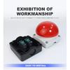 E-stop Pedal Push Button without Fixation Waterproof IP67 Self reset Momentary Foot Switch Big Mushroom Emergency Stop Buttons
