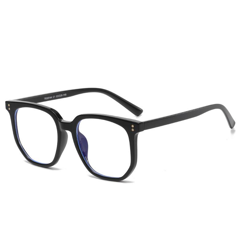 New ins wind anti-blue glasses women's TR fashion thin myopia glasses eye protection Internet celebrity manufacturers