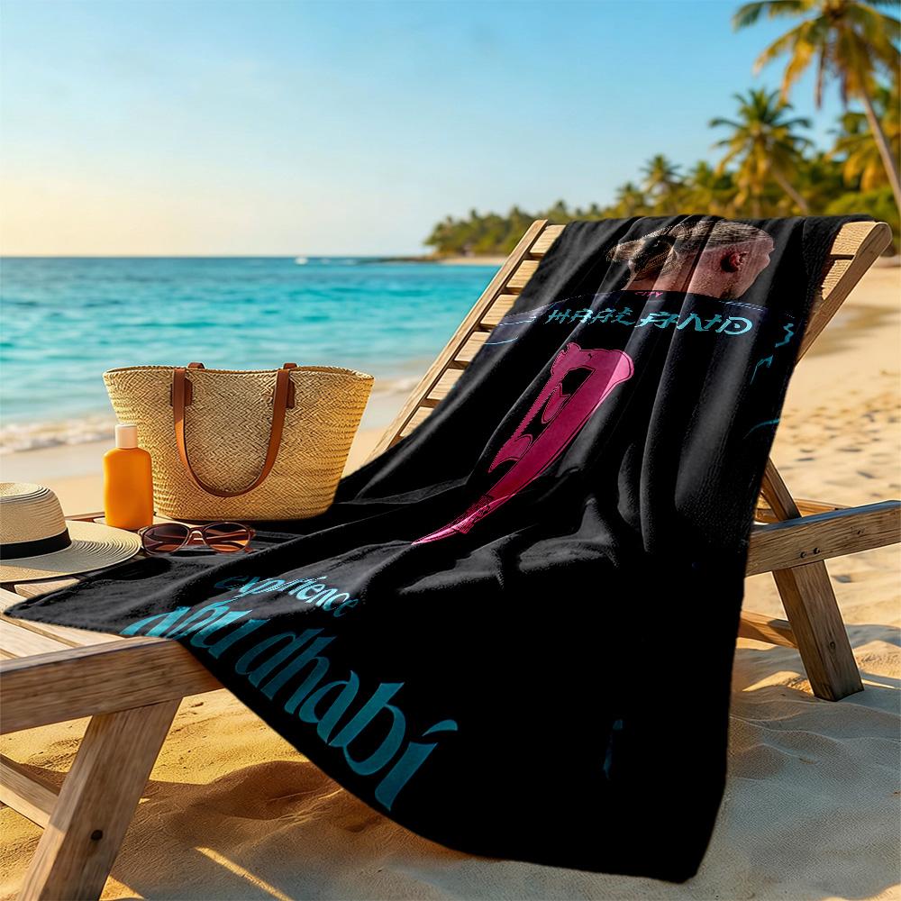 Haaland Style Beach Towel High Absorbency & Quick-Dry Comfortable Lightweight