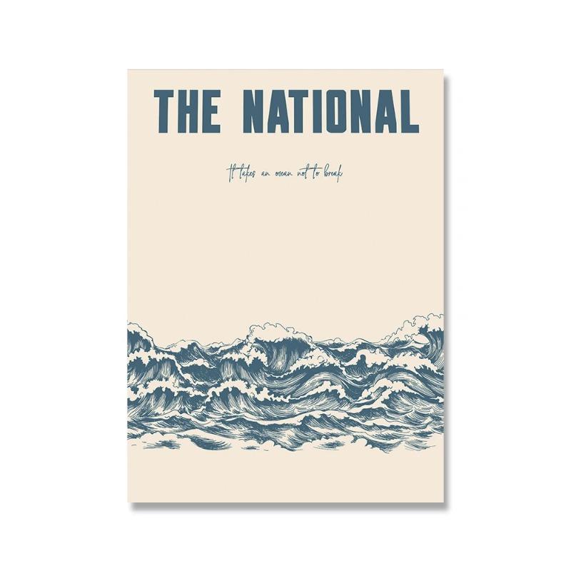 Ретро-музыкальные постеры в исполнении различных групп Fleetwood Mac Картина на холсте Настенное искусство Изображение Tame Impala Music Print Домашний декор