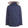 Adidas Mens Faux Fur Hood Parka