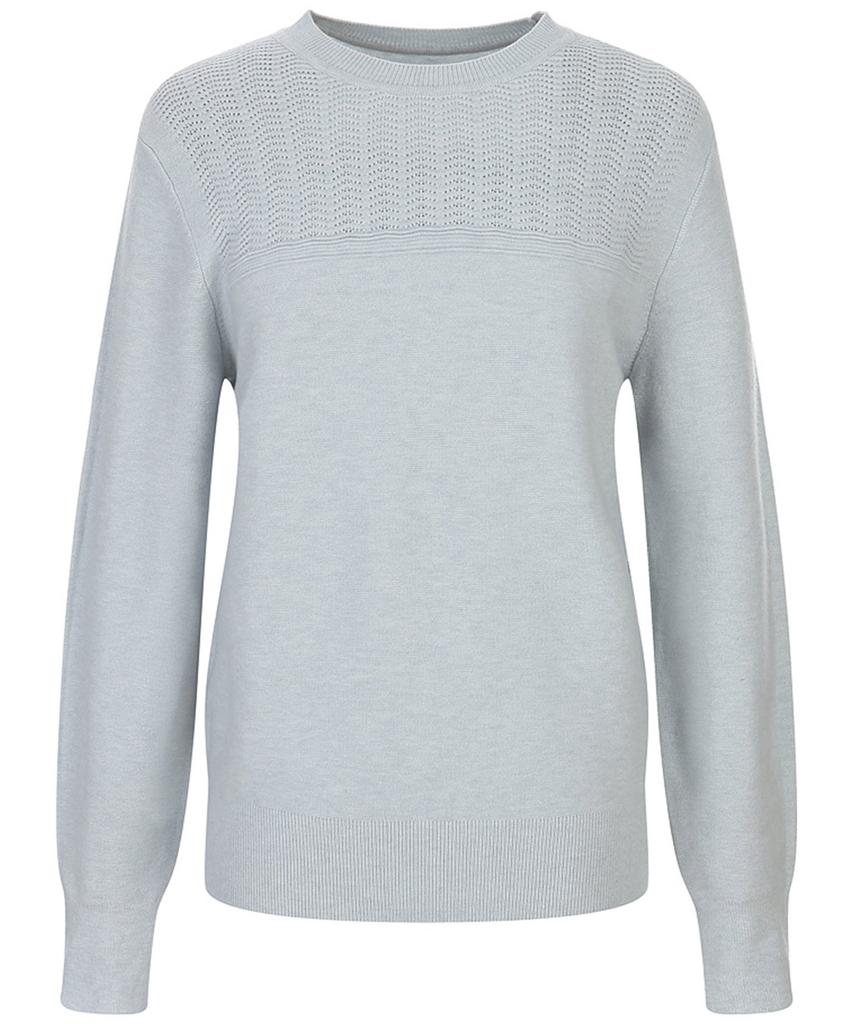 MAREMONTE Patterned Round Neck Knit_M242Mkt10B0