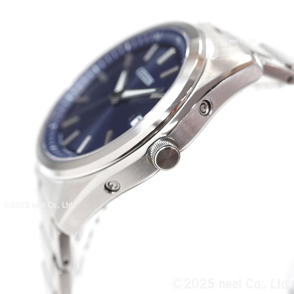 Citizen Коллекция Eco-Drive Радиоуправляемые Мужские Часы AS1080-65L Синий Циферблат