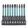 Pack Of 10 Green Grip Screwdriver With High Strength Alloy Steel For Daily Maintenance Automotive And Household Repairs