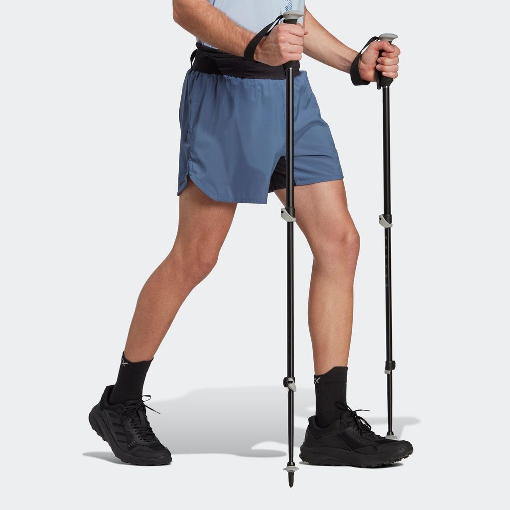 Adidas Agravic Sports Shorts Men's Wonder Asphalt Gray HT9396
