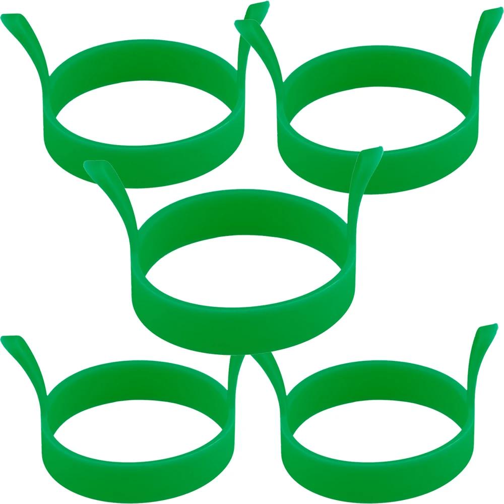 8X силиконовые кольца для жареных яиц, антипригарные кольца для блинов, термостойкие многофункциональные портативные креативные инструменты для приготовления пищи своими руками