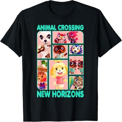 Animal Crossing New Horizons Nintendo Friends Коробка Футболка