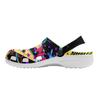 Breathable EVA Clogs Women Men Color Printed Lightweight Slip On Garden Shoes Beach Pool Home Bathroom Sandals Beach Pool Wear