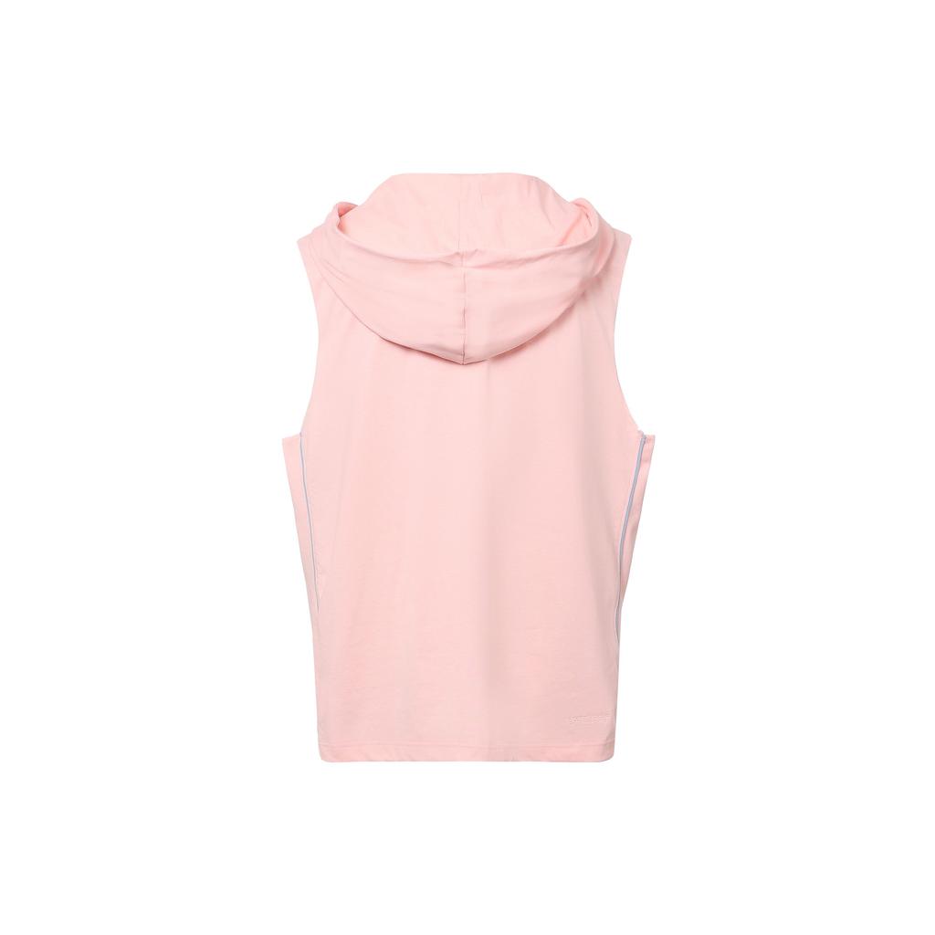 Nike Dri-Fit Standard Issue безрукавка с капюшоном жилет мужской топ светло-розовый DH7442-610