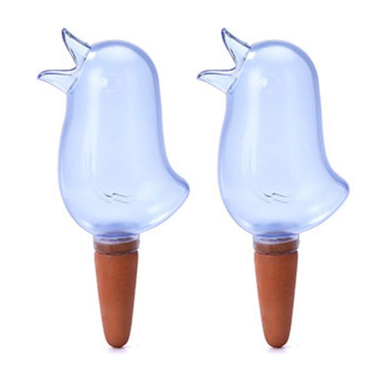 1/2/3/4Pcs Self-Watering Plant Bulbs Bird Design Slow Release Indoor Plant Automatic Watering System Plant Waterer Plant Watering Tool