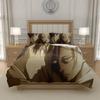 E-Eren Y-Yeager A-Attack O-on T-Titan Anime Quilt Cover Set Bedding Lightweight Microfiber Bedroom Gift for Boys Girls US UK EU AU DE Sizes