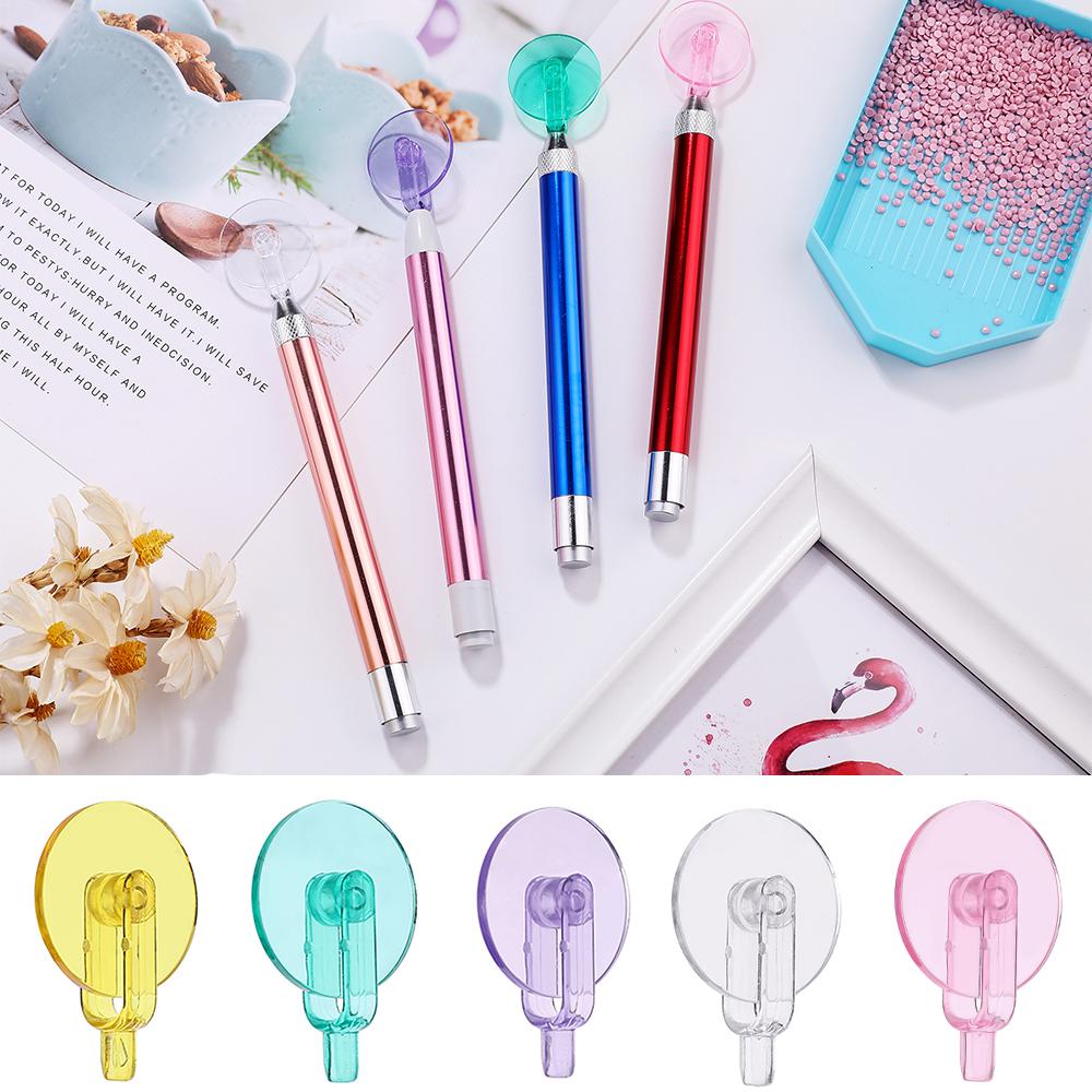 Embroidery Accessories Cross Stitch Roller Wheel Tip Point Drill Pen Colorful 5D Diamond Painting