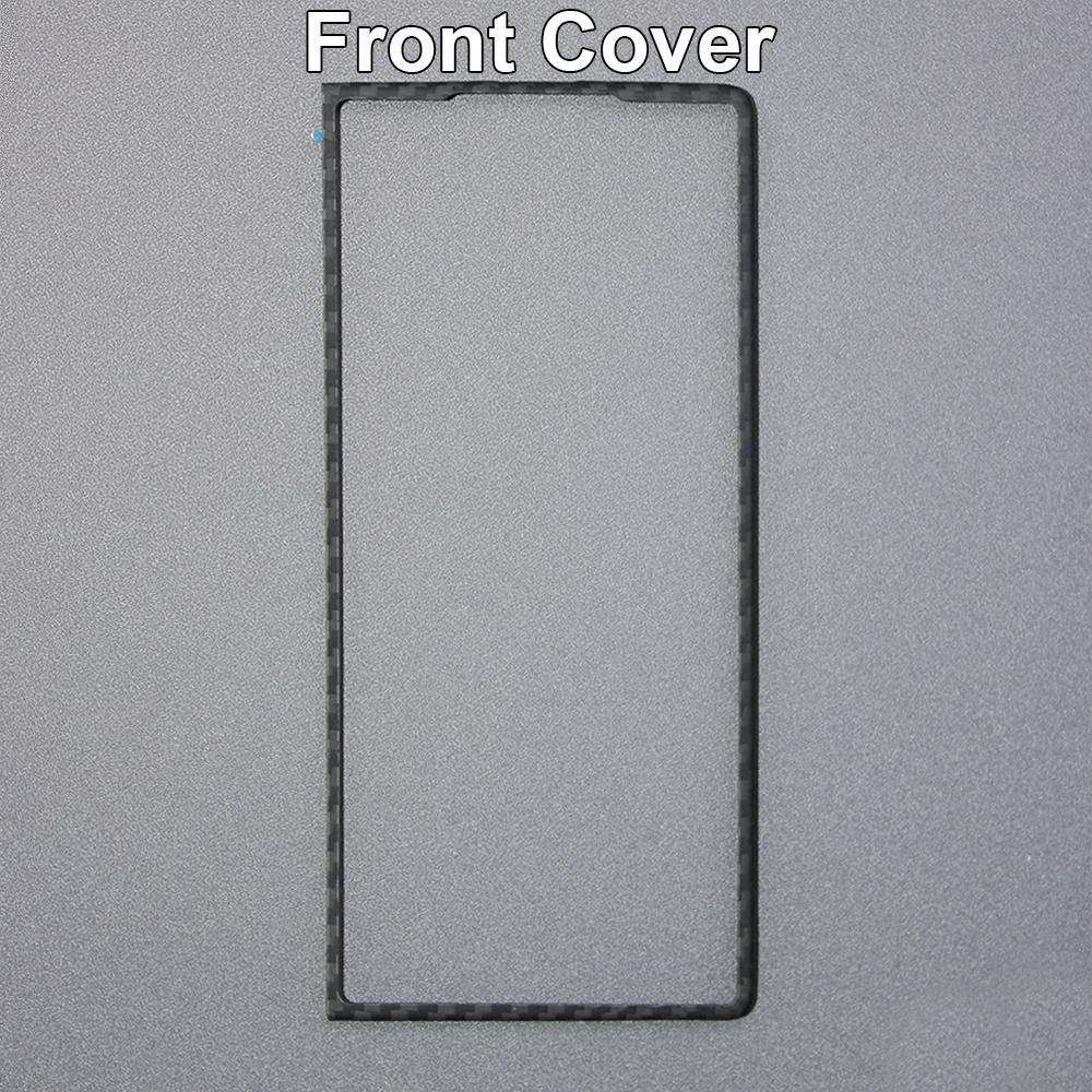 For samsung galaxy z fold 7 carbon case 600d kevlar aramid fiber fabric ultra thin hard cover magnetic balckSlimlightred premium