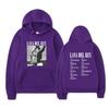 Printed Ln L Rey Ldr Sil Rphic N W'S Clos Hooded Fleece Sweater For Men And Women