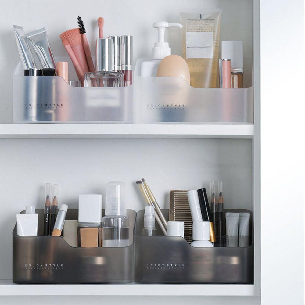 Plastic Table Organizer Makeup Organizer Makeup Storage Case Desktop Storage Box Cosmetic Organizer